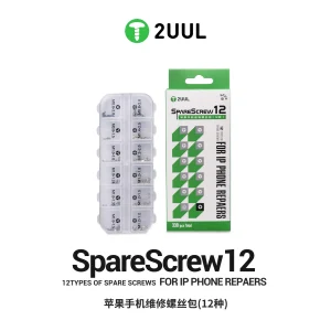 2UUL SC22 Sparescrew12 Screws for Phone Repair (330PCS/PACK)