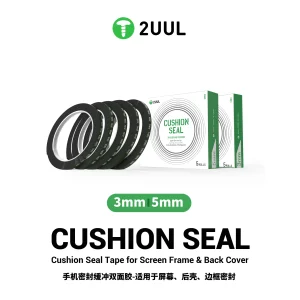 2UUL Cushion Seal Tape for Screen Frame & Back Cover (5Rolls/pack)