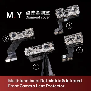 MR.YANG Diamond Cover Front Camera Protect (4PCS) X-17PM