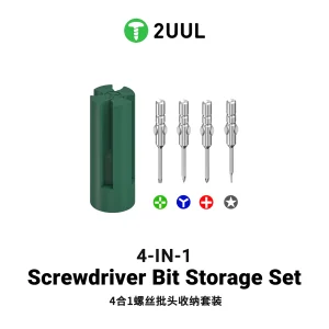 2UUL SD24 4-in-1 Screwdriver Bit Storage Set (4PCS)