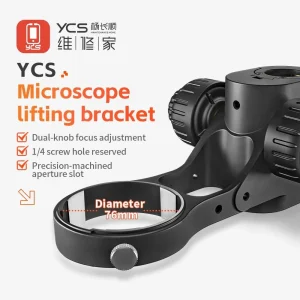 MR.YANG Microscope Focus Precise Micro-Adjustment Lift Platform