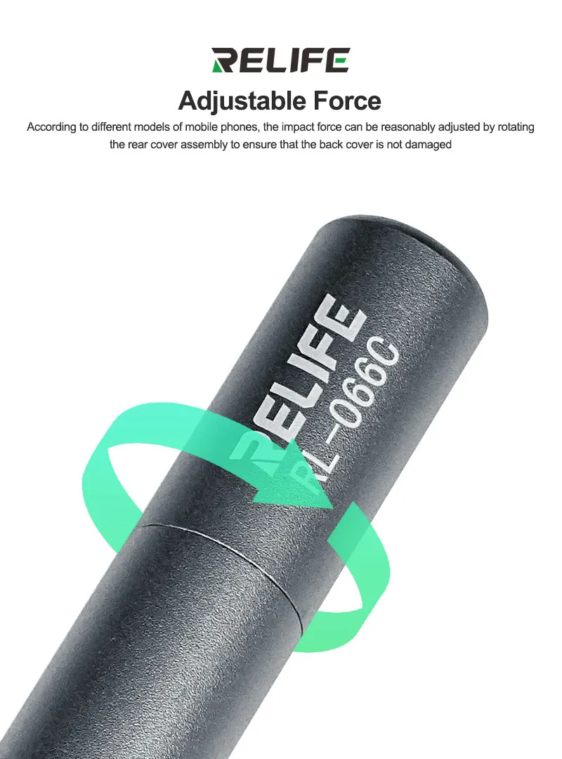 SUNSHINE RELIFE RL-066C Phone Back Cover Glass Removal Tool Pen - Image 3