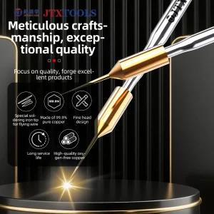 JTX JITONGXUE S1 0.1MM Ultra-Fine Soldering Tip Repair LCD Display Rework C210 Series