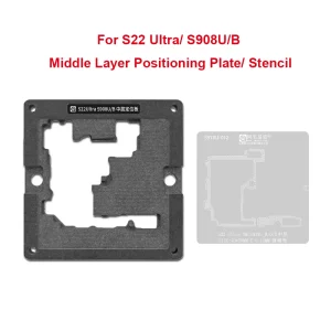 AMAOE - Middle Layer Reball Position Plate + Stencil (W/O Base) - S22ULTRA S908U/B