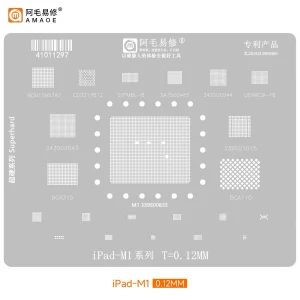 AMAOE BGA STENCILS PXD-M1