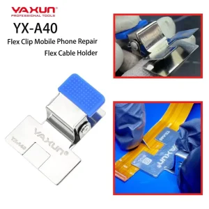 YAXUN YX-A40 Heat-Insulate Alignment Clamp for Soldering Display IC / Flex Cables