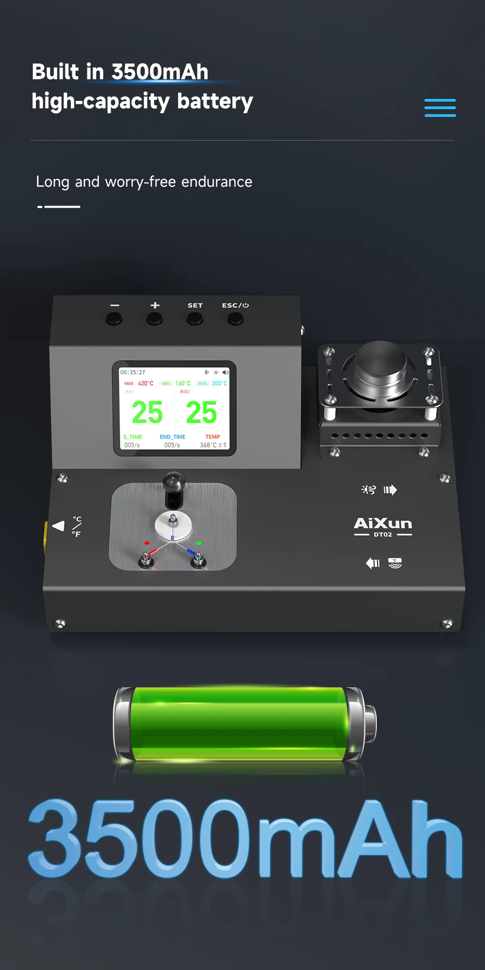AIXUN DT02 Smart Thermometer - Image 3