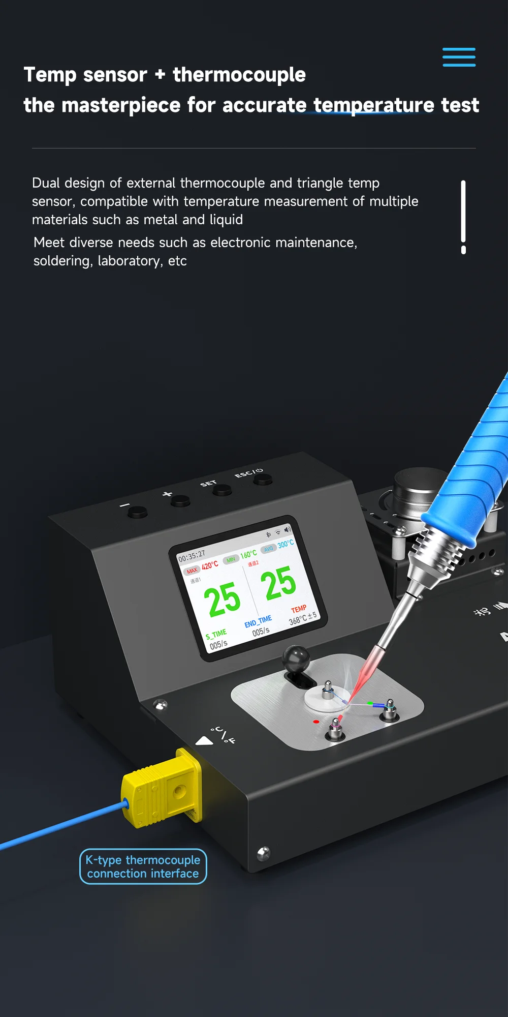 AIXUN DT02 Smart Thermometer - Image 2