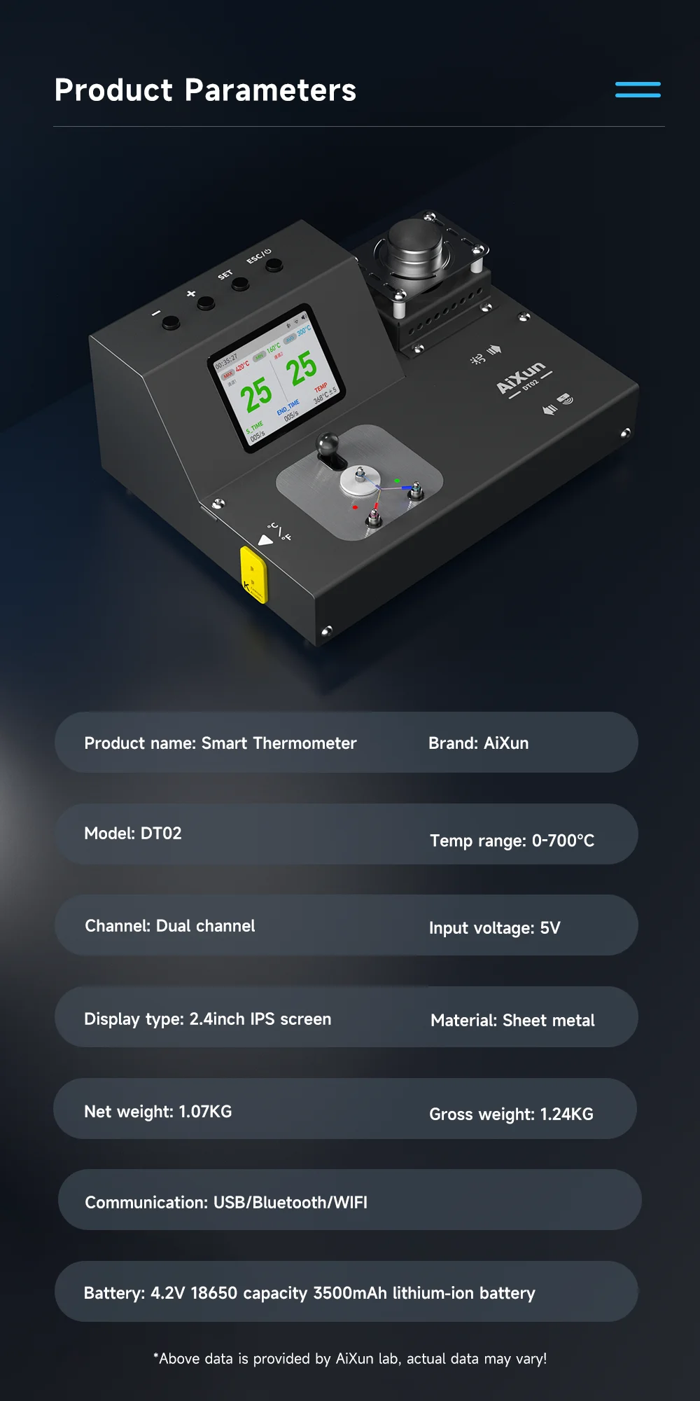 AIXUN DT02 Smart Thermometer - Image 7