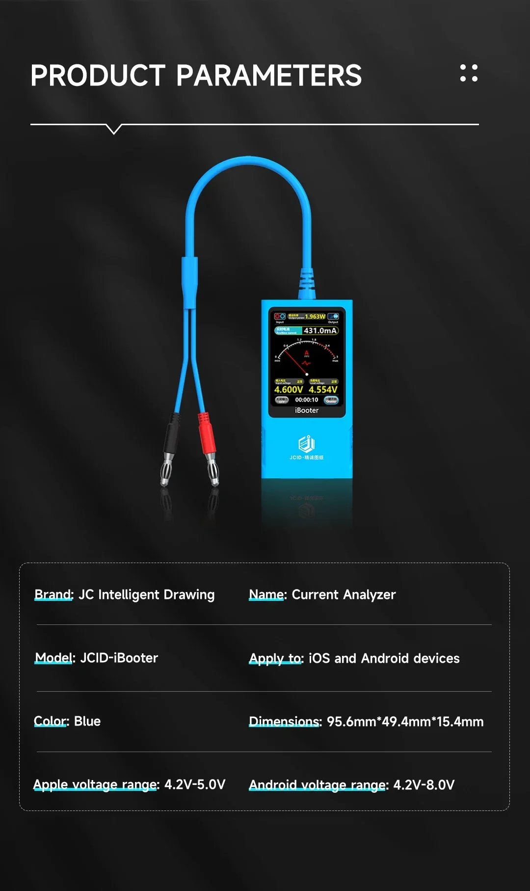 JCID TZ-Current Analyzer-iBooter - Image 10
