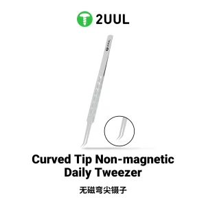 2UUL TW23 Curved Tip Non-magnetic Daily Tweezer