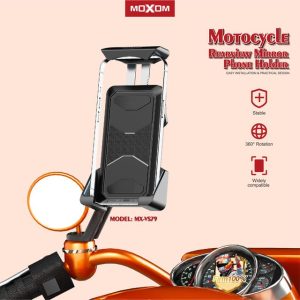 MOXOM MX-VS79 Motorcycle Rearview Mirror Phone Holder