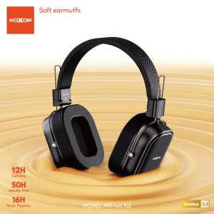MOXOM MX-WL102 Serene Foldable Soft Wireless Headphones