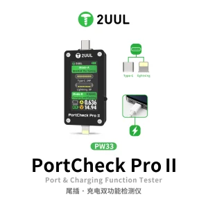 2UUL PW33 Portcheck Pro II Charge Port 2 in 1 Function Tester
